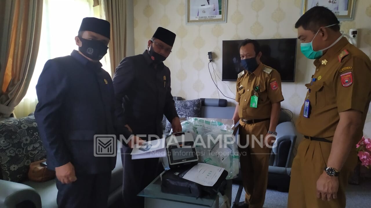 Datangi RSUDAU, Fraksi Gerindra Cek Bantuan Ventilator dan Kesiapan Tangani Pasien Covid-19