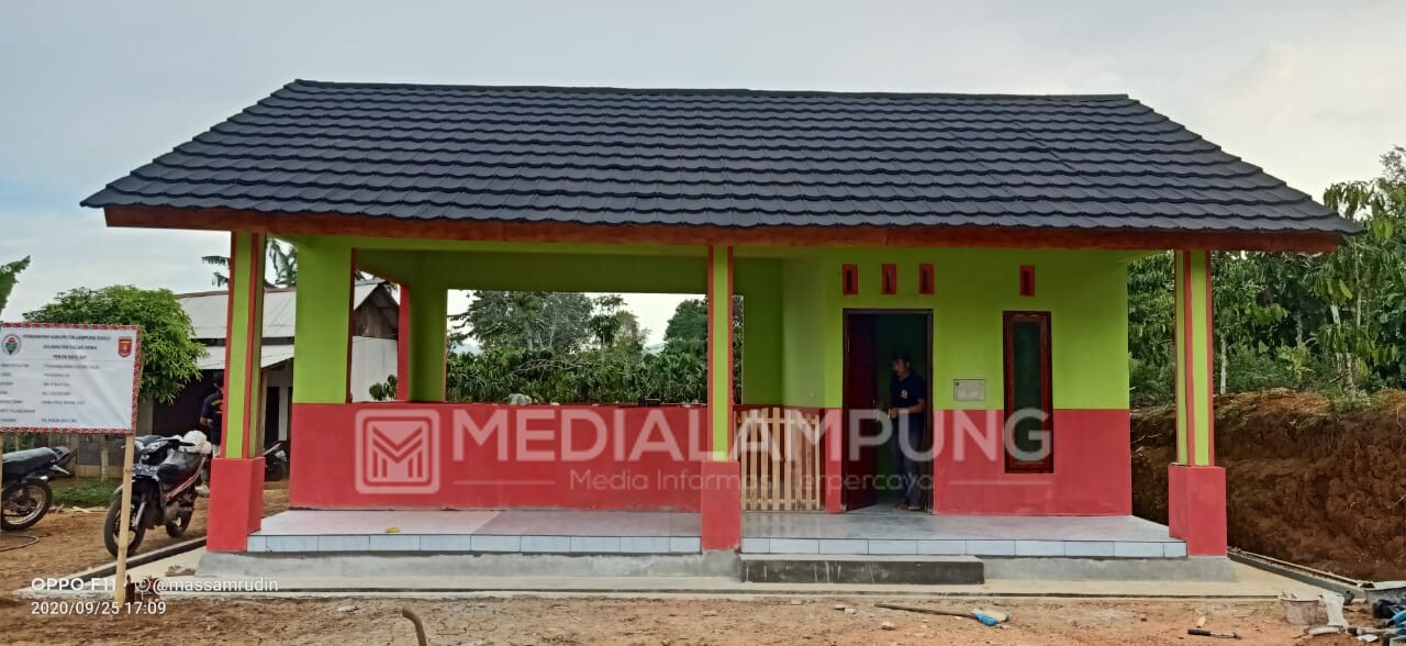 Warga Pekon Batuapi Senang, Pembangunan Gedung PAUD Selesai