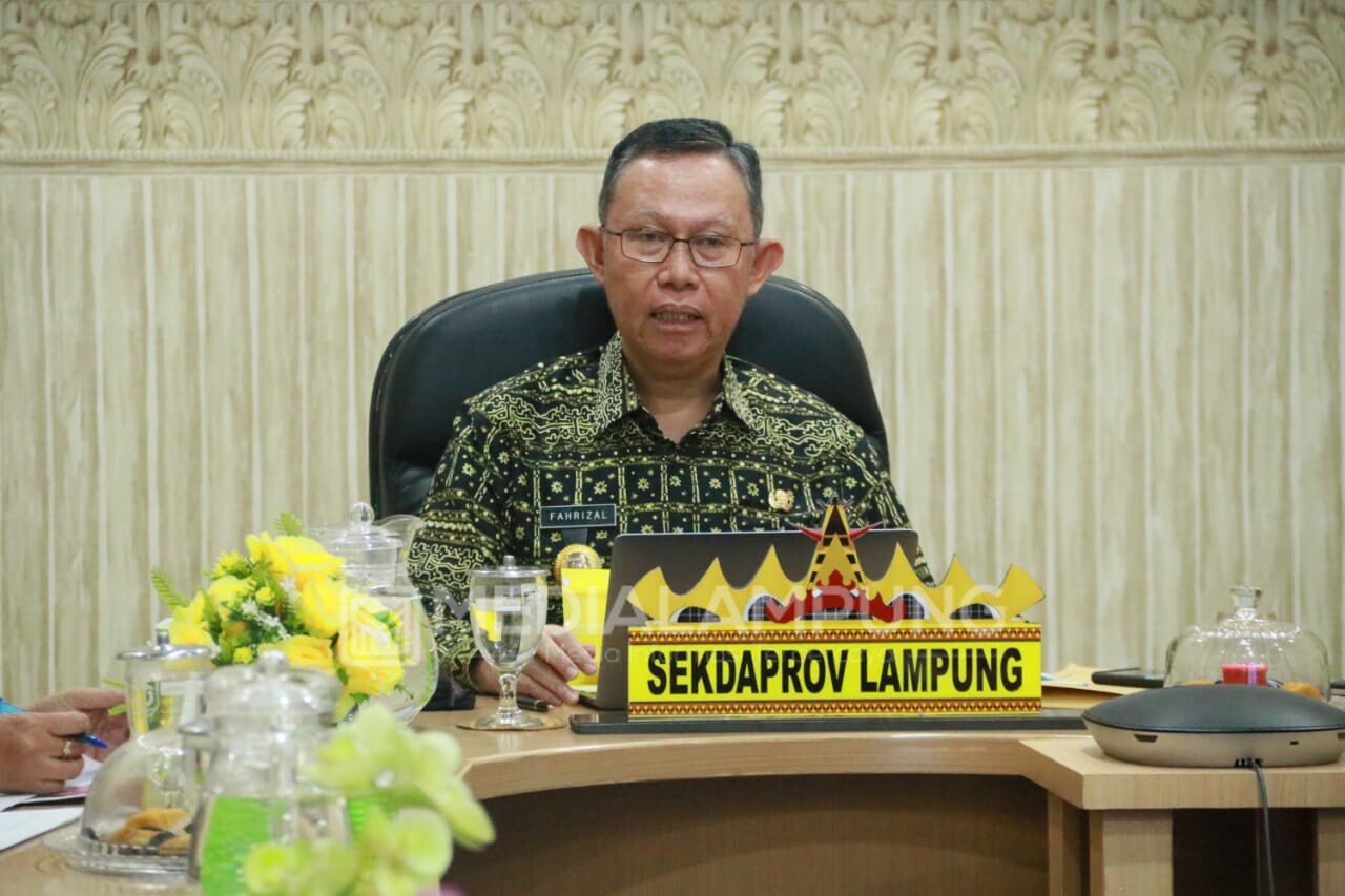 Sekdaprov Lampung Jadi Narasumber pada Acara PSDN Sekolah Pimpinan Tinggi Bank Indonesia