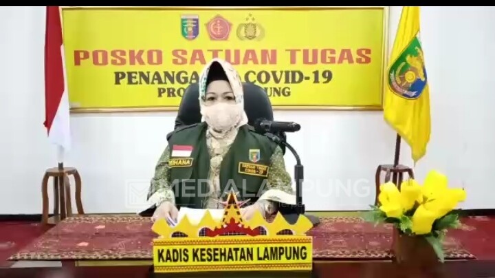 Positif Covid-19 Asal Pesawaran dan Lampura