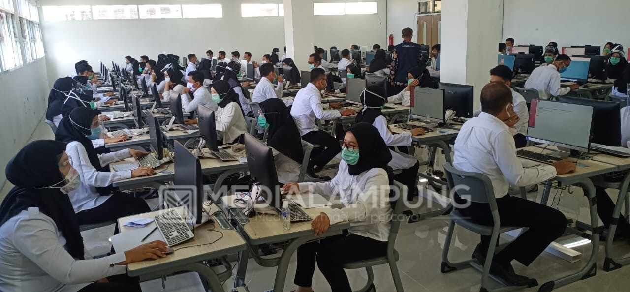 SKB CPNS Lambar, Lima Peserta Gugur dan Satu Ditunda Karena Positif Covid-19