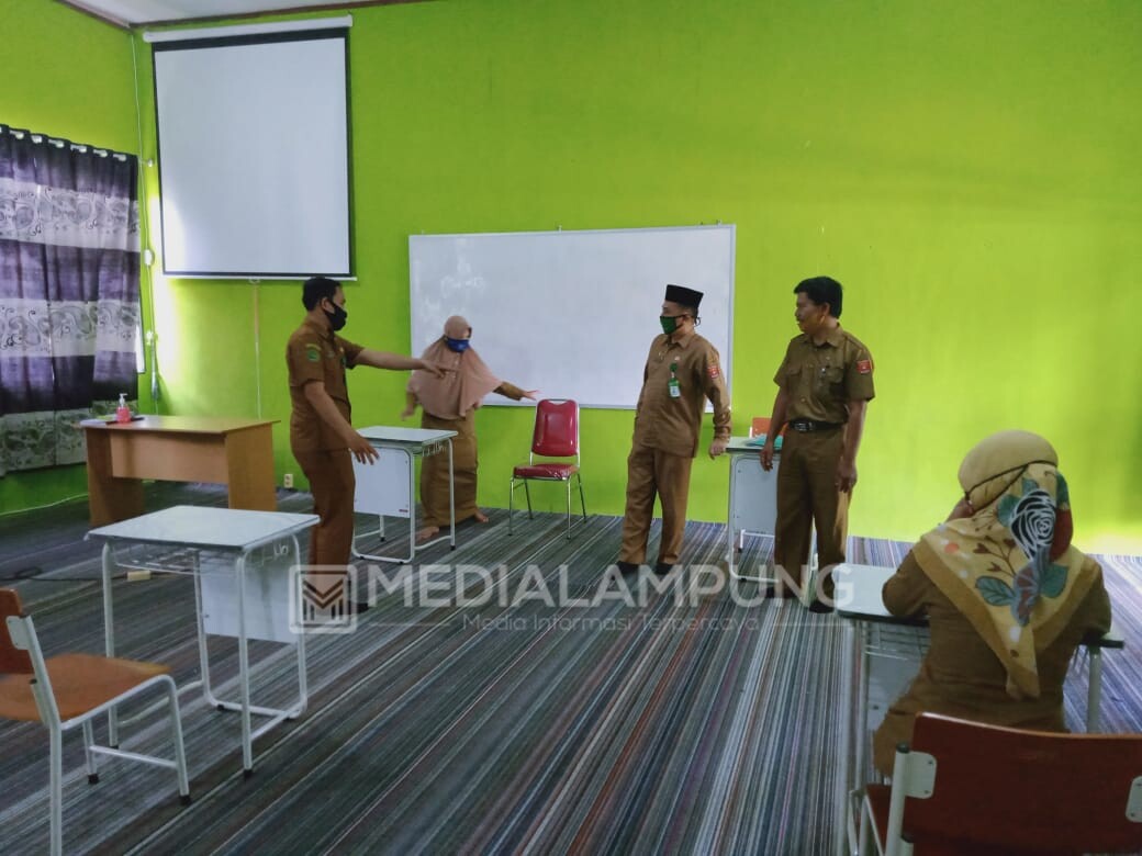 Maryan Tinjau Kesiapan Pelaksanaan SKB CPNS Kementerian Agama