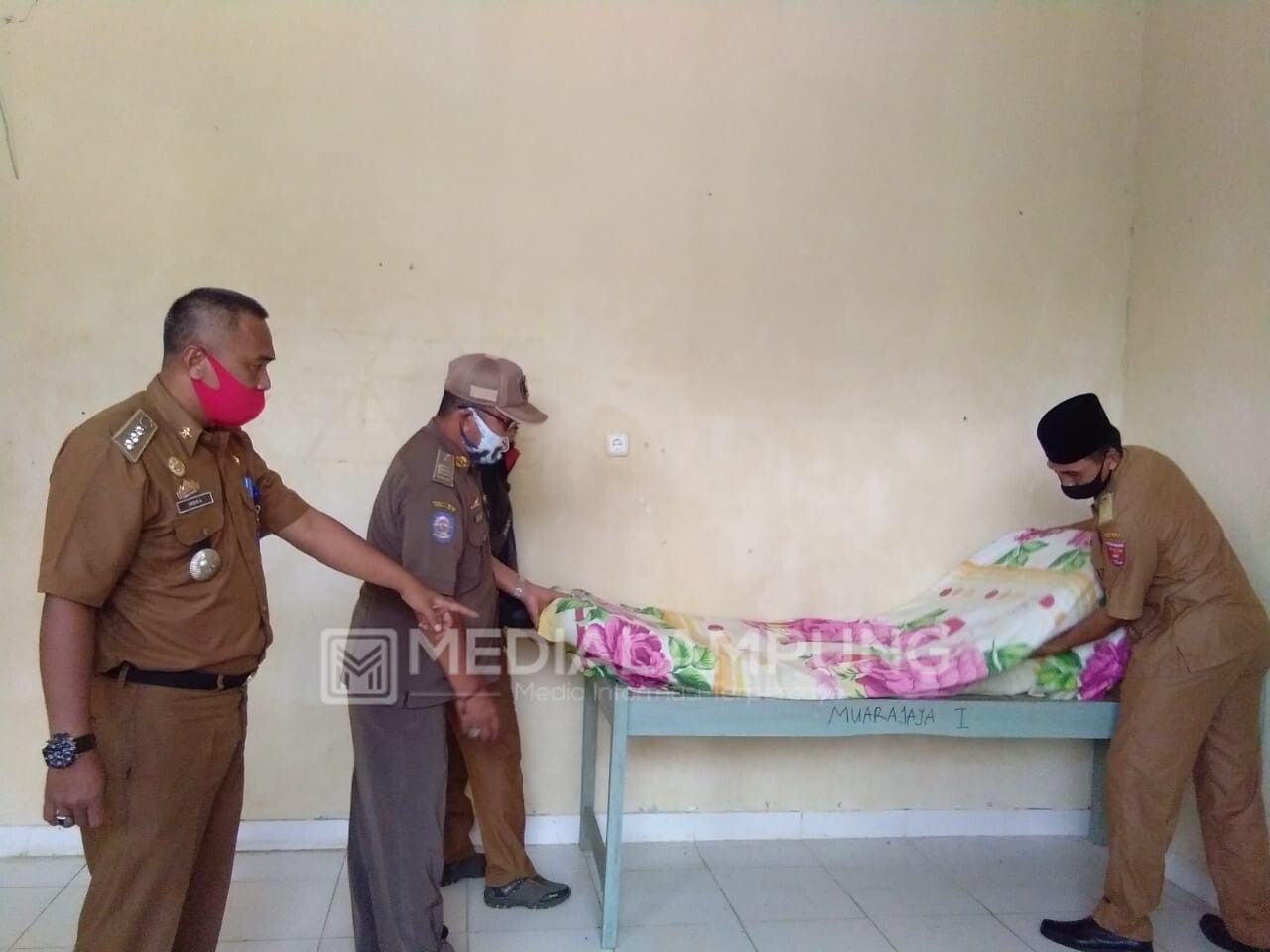 Langkah Preventif Camat Kebuntebu Antisipasi Covid-19 dan Bahaya Kebakaran