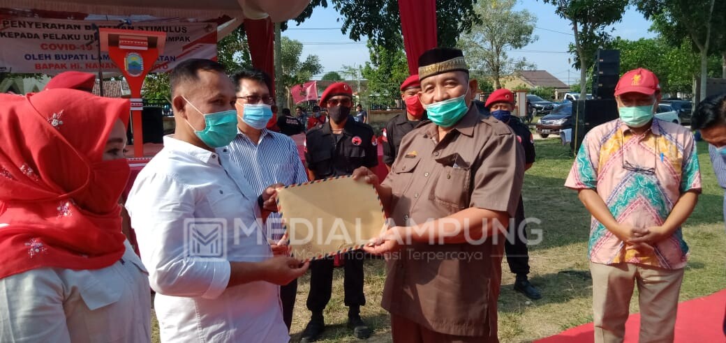 PT. Pualam Tunggal Sakti Hibahkan Fasum dan Fasos ke Pemkab Lampung Selatan