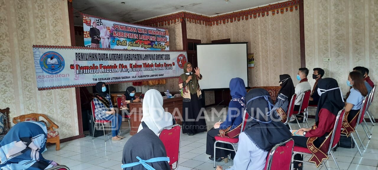 Tim GLD Lambar Gelar Pemilihan Sepasang Duta Literasi 2020