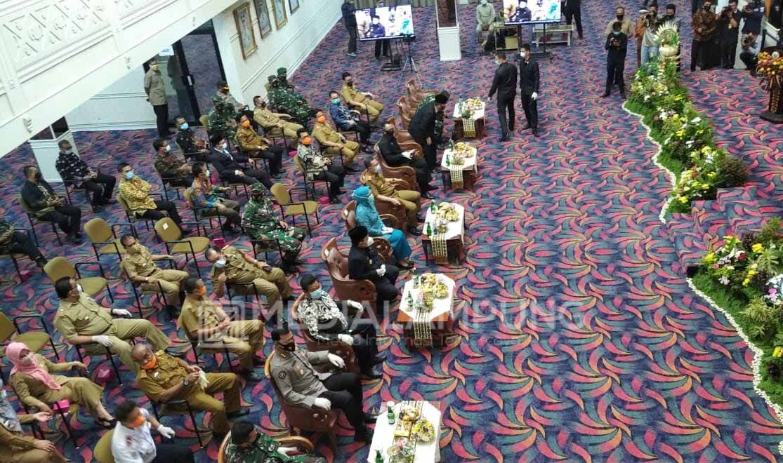 Gubernur Arinal Lantik 5 Pjs Bupati Dalam Rangka Pilkada Serentak 2020