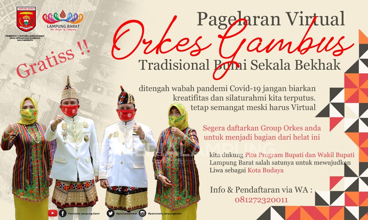 Pergelaran Orkes Gambus Tradisional Digelar Secara Virtual, Berikut Juknisnya!