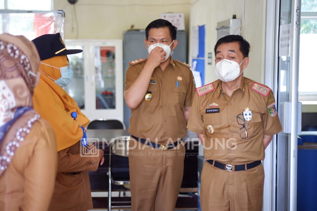 Pastikan Pelayanan Covid-19 maksimal, Chrisna Putra Tinjau Rumah Sakit