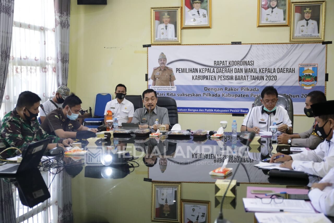 Chrisna Putra Pimpin Rakor Tim Desk Pilkada