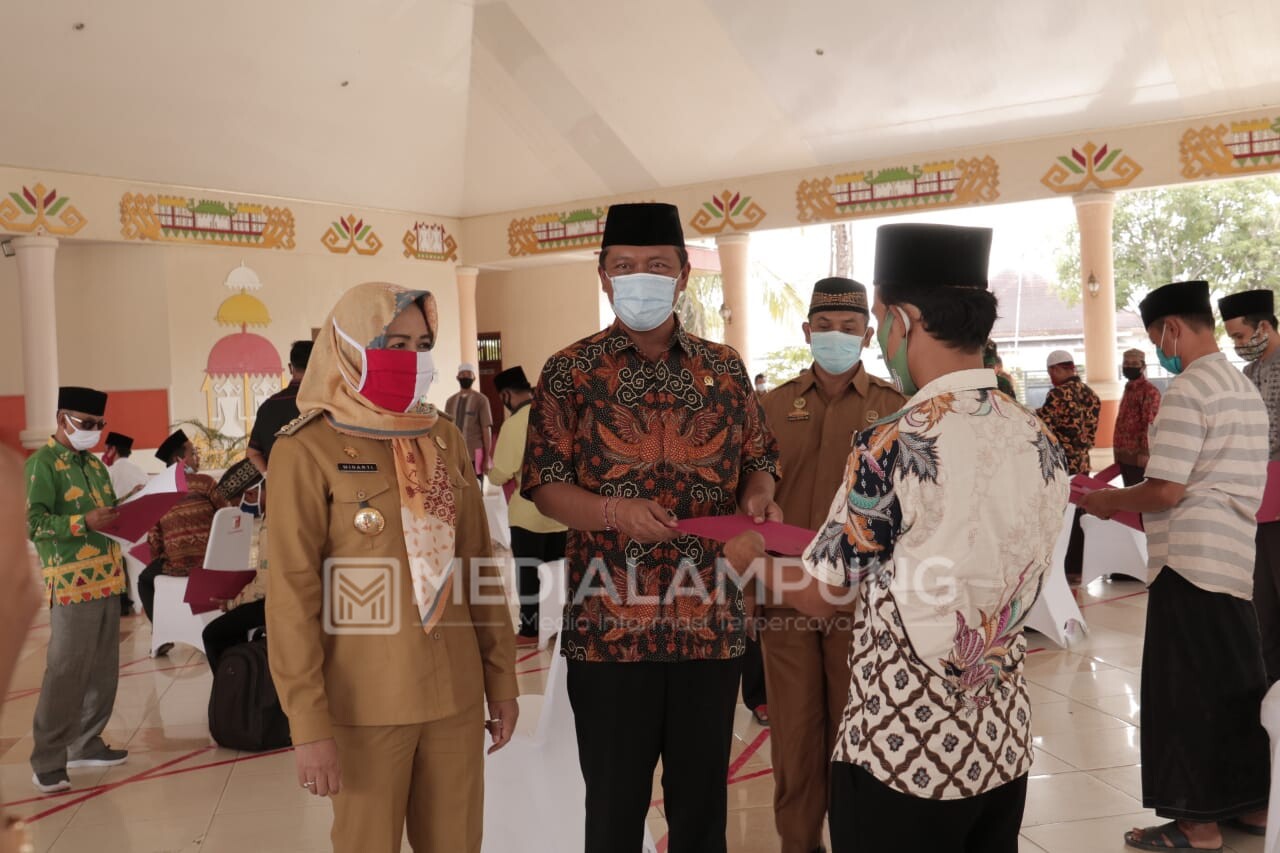 Hj. Winarti Ajak Anggota Komisi VIII DPR RI Berbuat untuk Tulangbawang