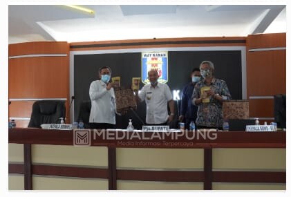 Pjs Bupati Waykanan Terima Audiensi Kepala BBWS dan WSM Sekampung