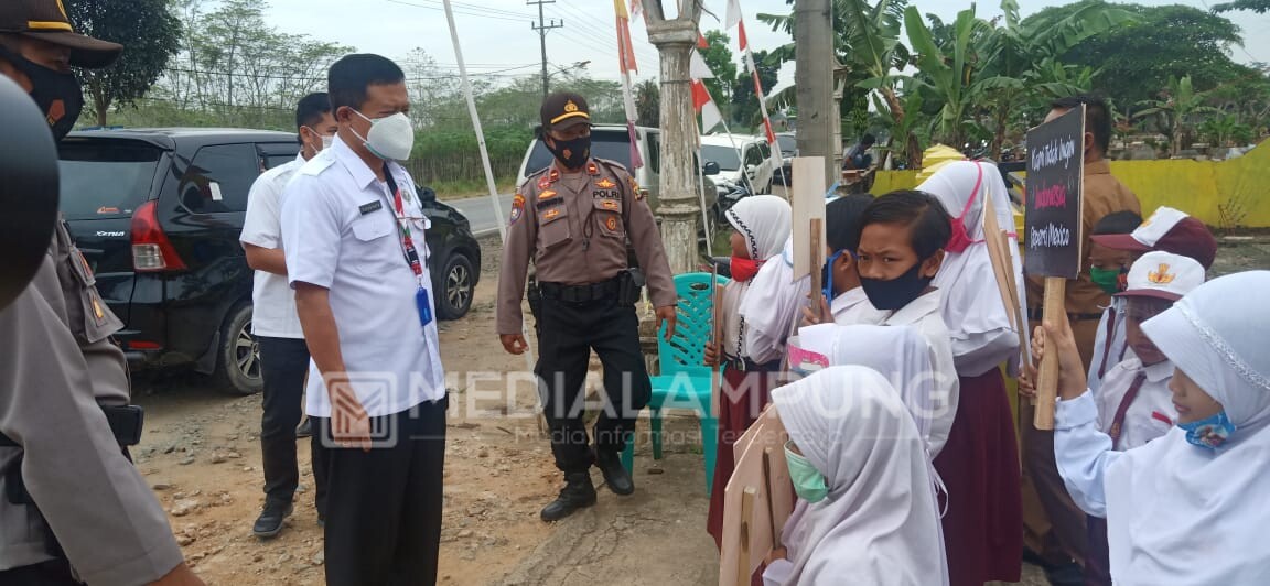 Kepala BNN Lampung Disambut Harapan Anak Bangsa