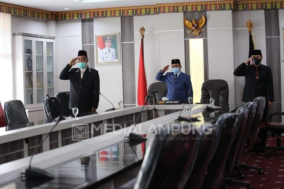 Mad Hasnurin Ikuti Upacara Hari Kesaktian Pancasila Secara Virtual