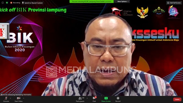 OJK Lampung Melakukan Kick Off Bulan Inklusi Keuangan