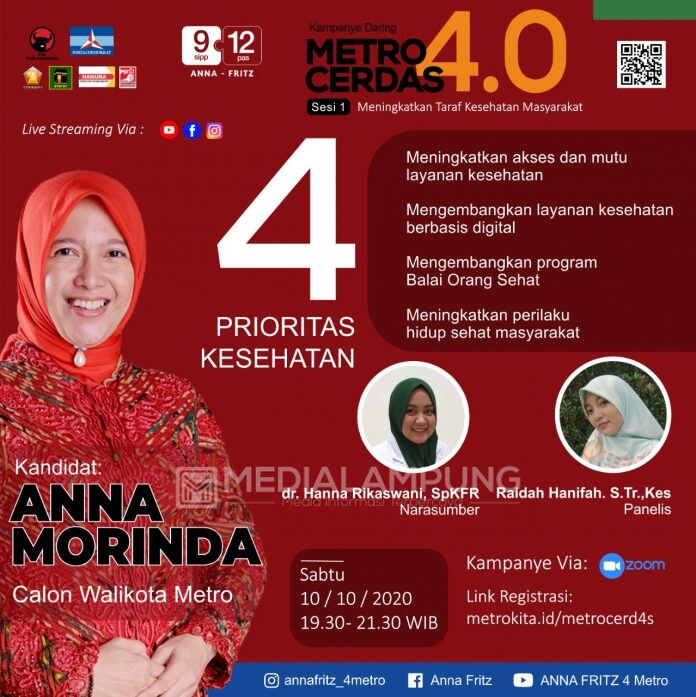 Anna-Fritz Akan Gelar Kampanye Daring Metro Cerdas 4.0