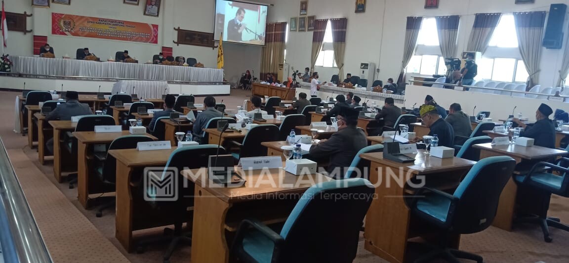 Paripurna Jelang Pilkada Lamteng Sepi Anggota