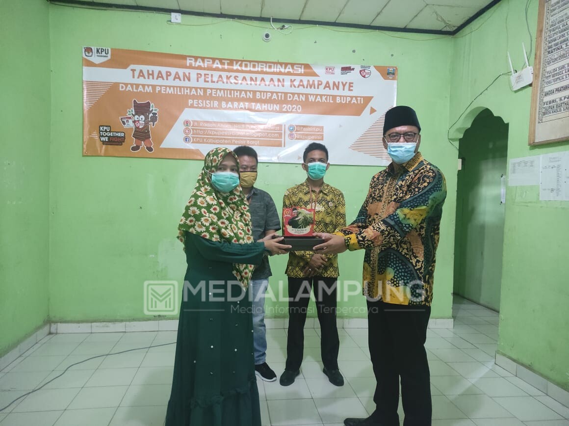 Anggota DPD RI Kunjungi KPU Pesbar