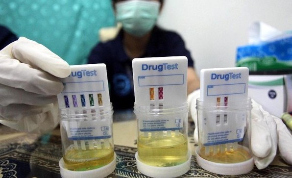 Komitmen Lawan Narkoba, Pejabat Pemkab Pringsewu Jalani Tes Urine