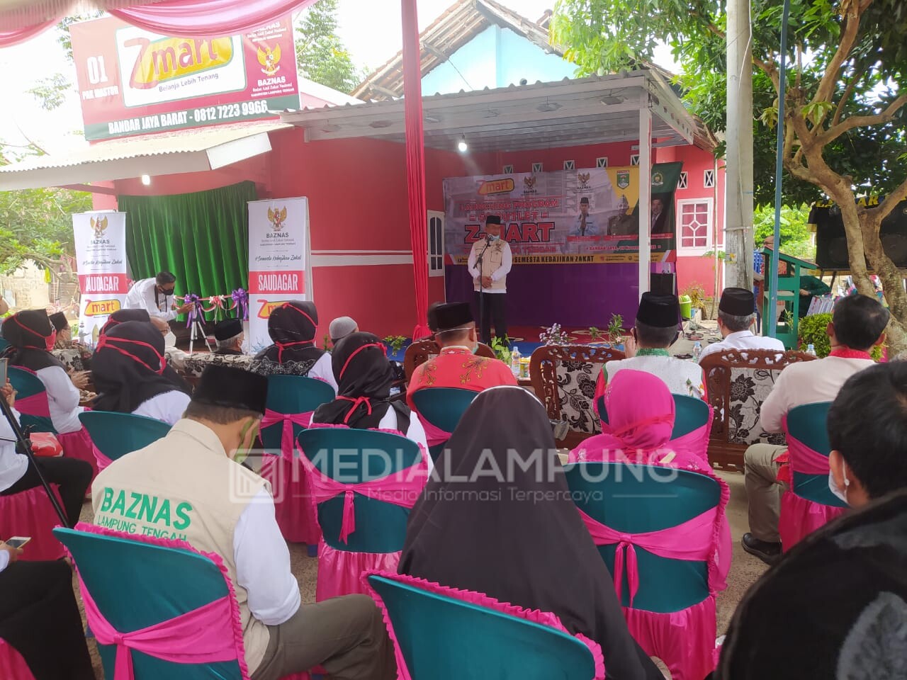 Tingkatkan Usaha Warung Kecil, Baznas Lamteng Launching Z-Mart