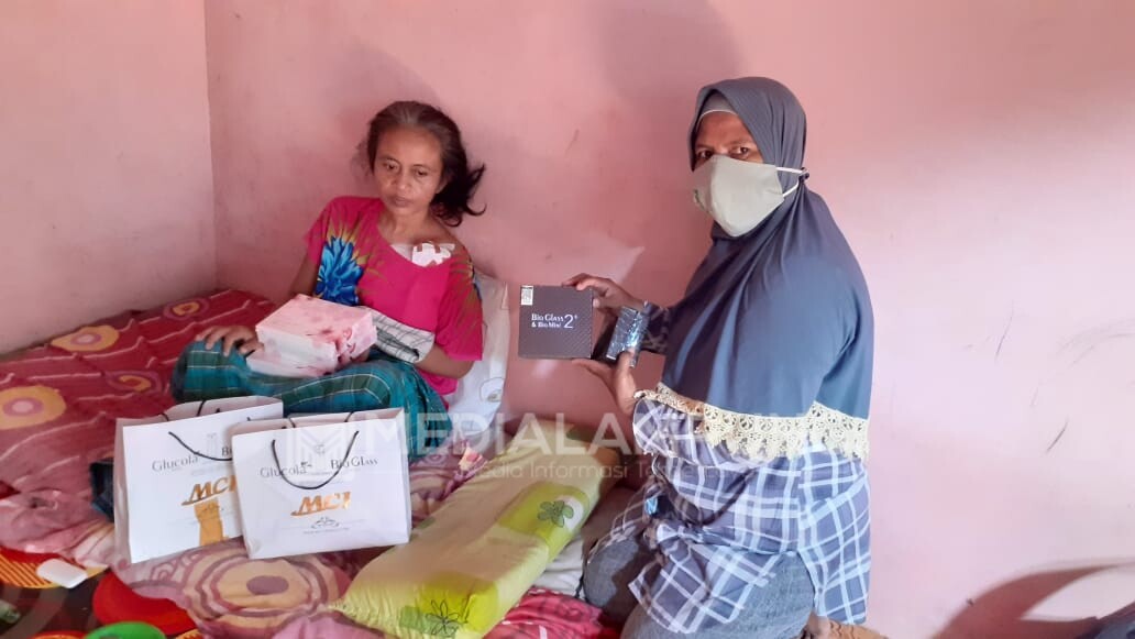 Ikhtiar Penyembuhan Kanker, Apik Mandiri Bantu BioGlass MCI