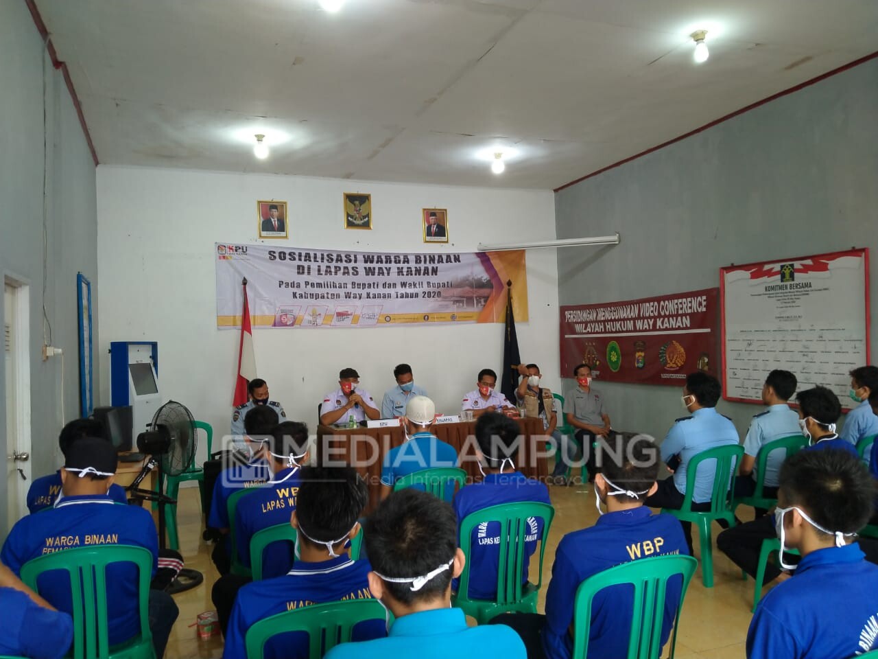 KPU Sosialisasikan Pilkada di Lapas Waykanan