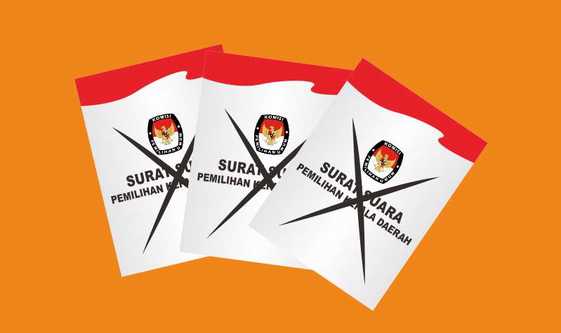 Surat Suara Pilkada Lamteng yang Rusak Mencapai 1.305 Lembar