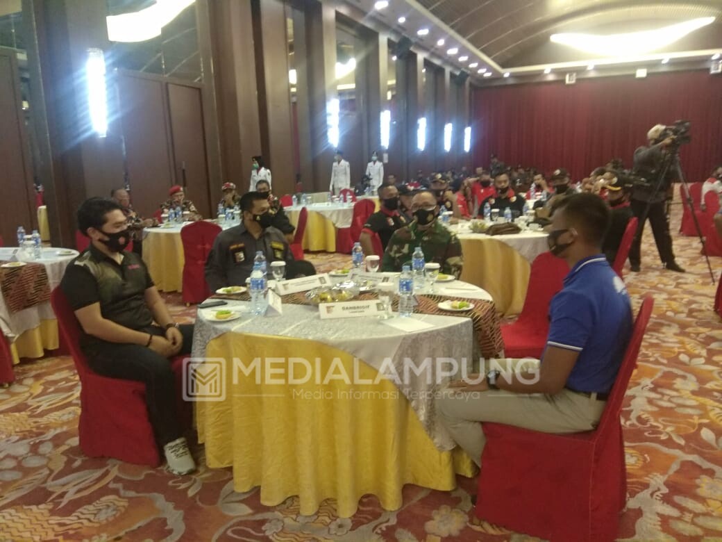 Plh Kasdim 0410 Mayor Inf Andri Hadiri Pengukuhan Pengurus Perbakin 