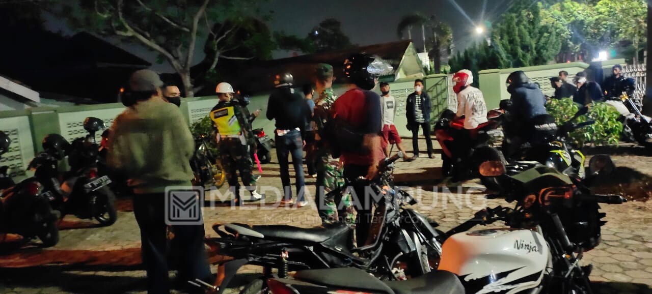 Kodim 0410 Lakukan Patroli Balap Liar