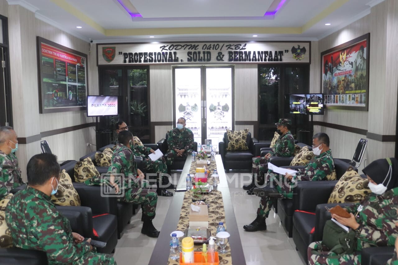 Terima Kunjungan Tim Pengawasan dan Pemeriksaan Irjen Kemenhan RI