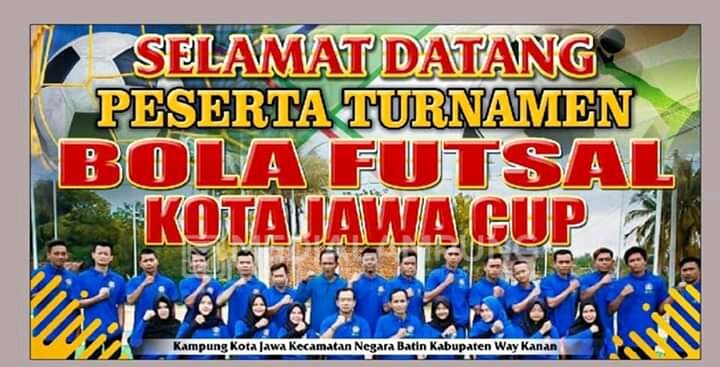 Sambung Silaturahmi, Tokoh Pemuda Negara Batin Gelar Pertandingan Futsal Kota Jawa Cup
