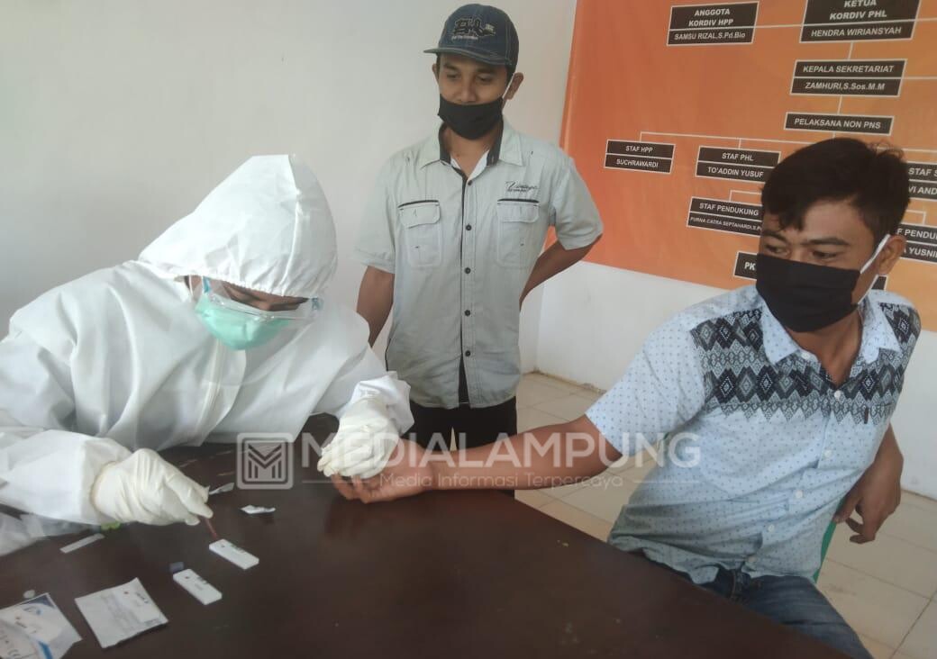 Sebanyak 318 PTPS Pilkada Jalani Rapid Test