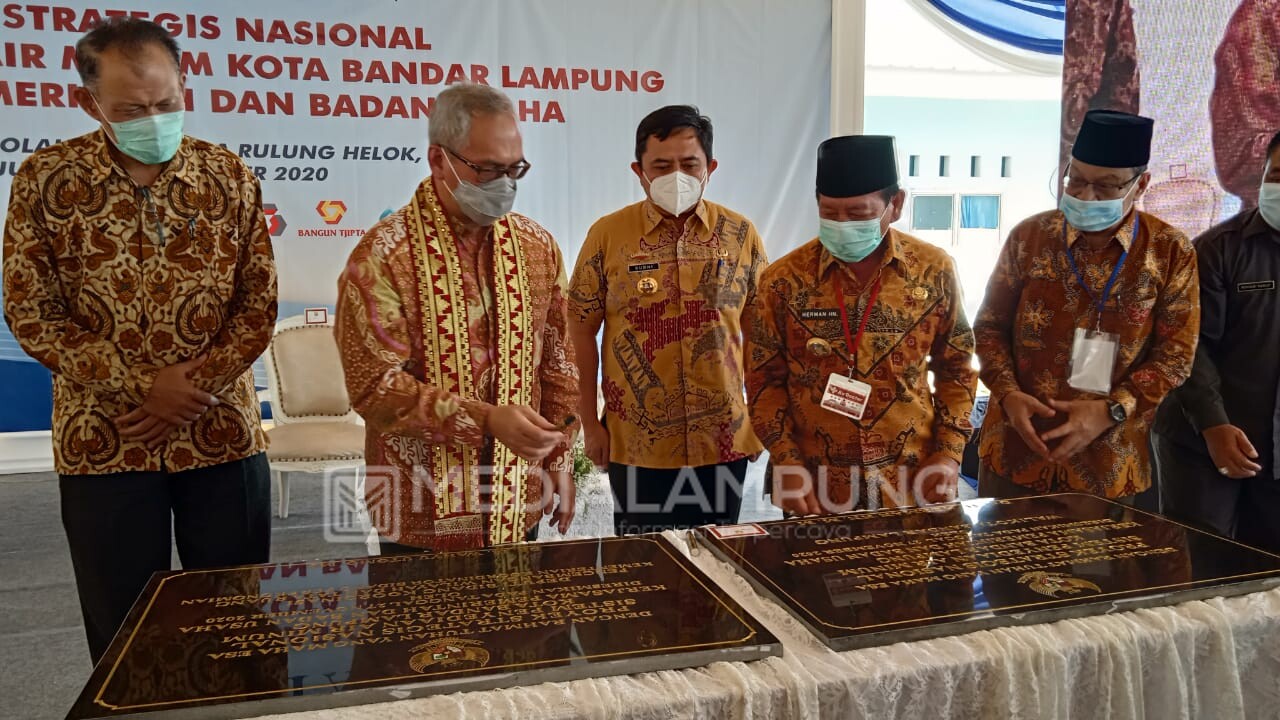 Herman HN Resmikan KBPU SPAM Bandarlampung