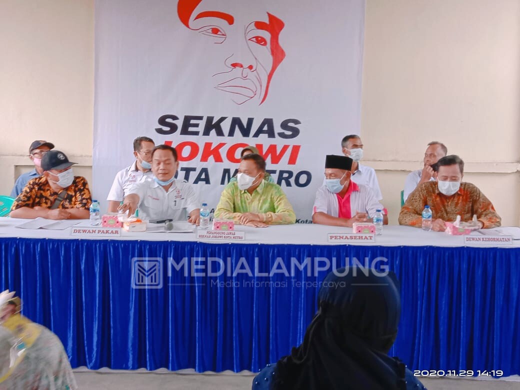 Saknas Jokowi Metro Mantap Dukung WaRu