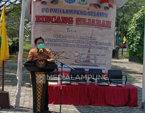 Bincang Sejarah, PC PMII Lamsel Titip Tiga Gagasan Kepada Pemerintah Daerah