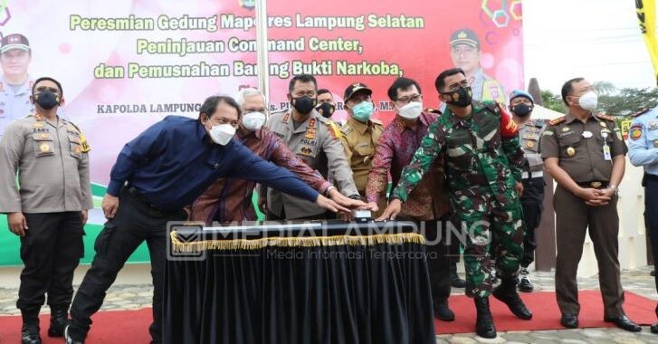 Polres Lampung Selatan Mulai Tempati Gedung Baru