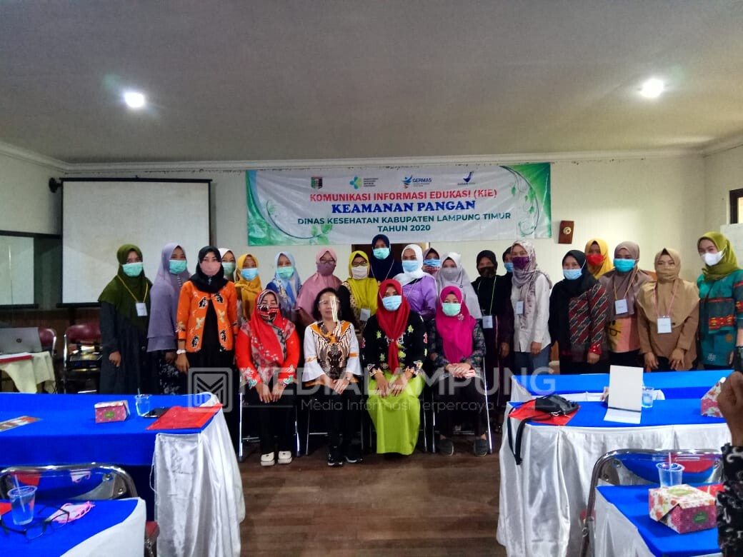 Diskes Lamtim Gelar Pelatihan KIE Keamanan Pangan