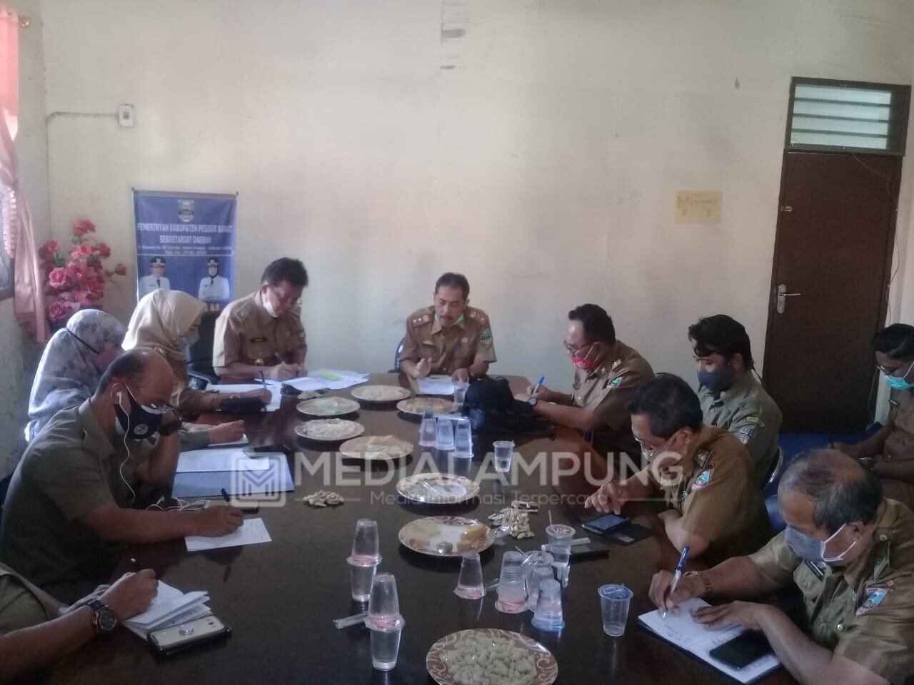 Pemkab Pesbar-TNBBS Bahas Perjanjian Kerjasama Pelestarian SDA