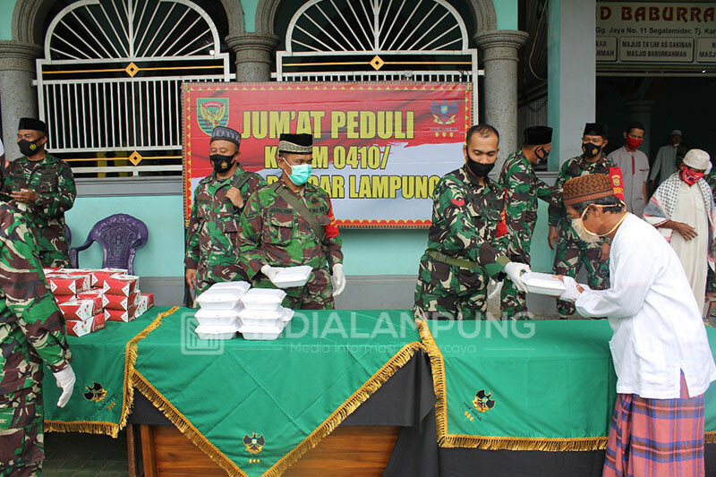 Kodim Adakan Jumat Peduli