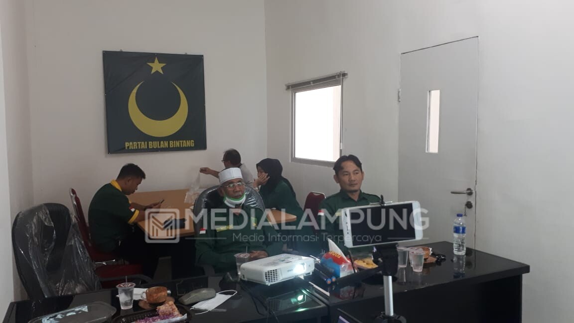 DPW PBB Lampung Ikuti Rakernas DPP Secara Virtual