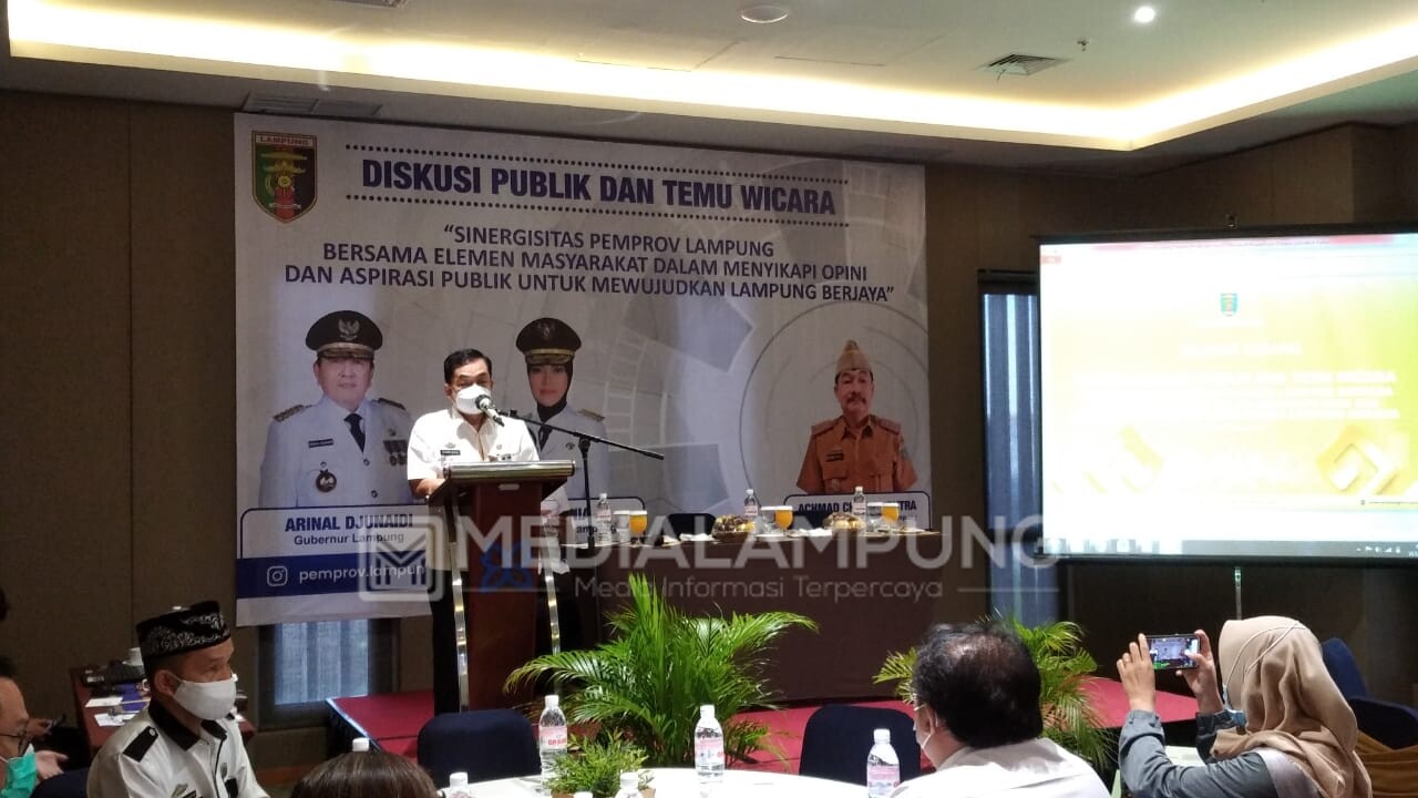 Pemprov Lampung Diskusi Publik dan Temu Wicara