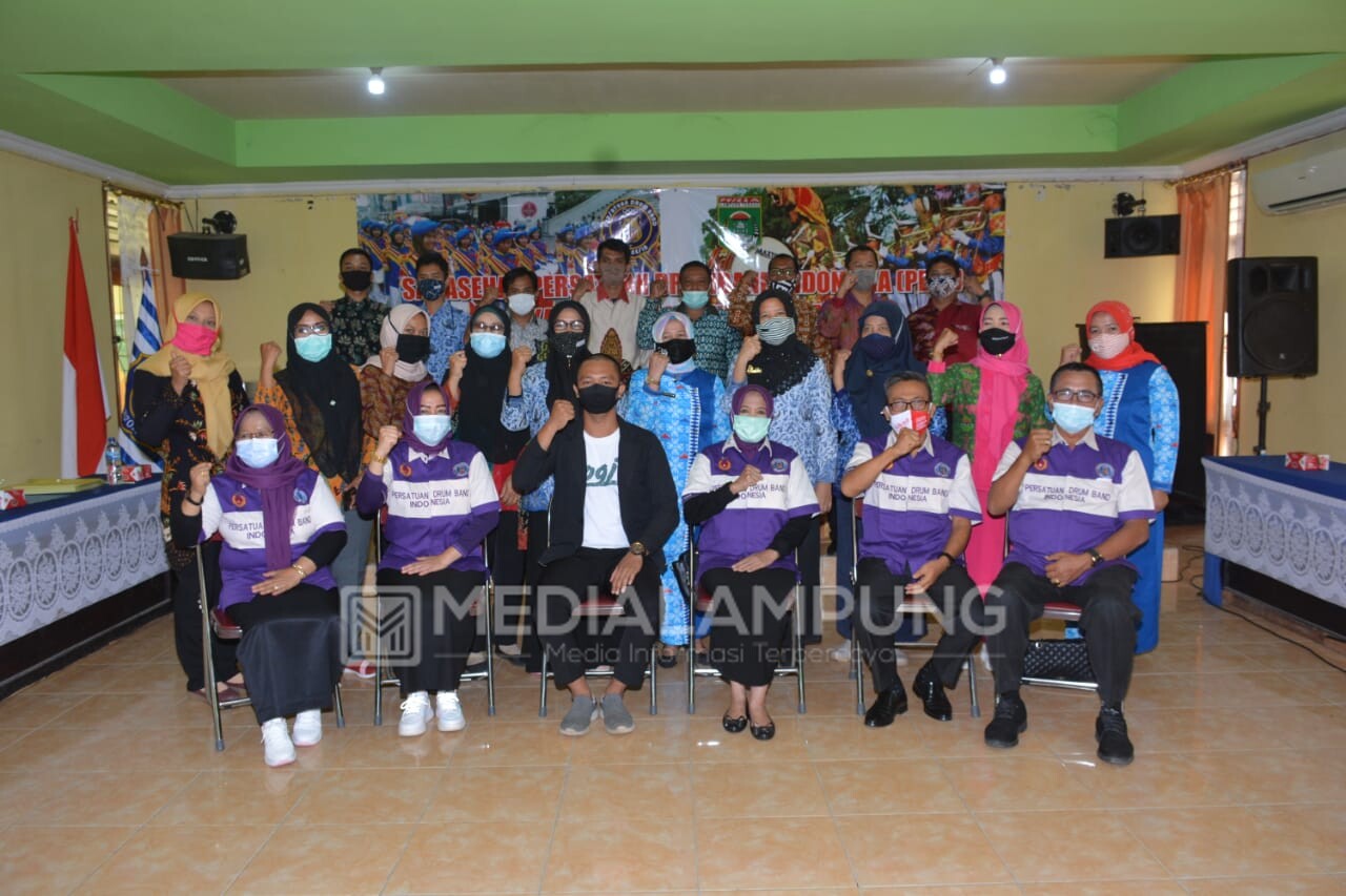 PDBI Lamteng Sarasehan Tambah Wawasan Tentang Drum Band