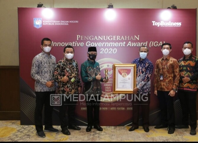 Pemkab Pringsewu Raih Penghargaan di IGA 2020