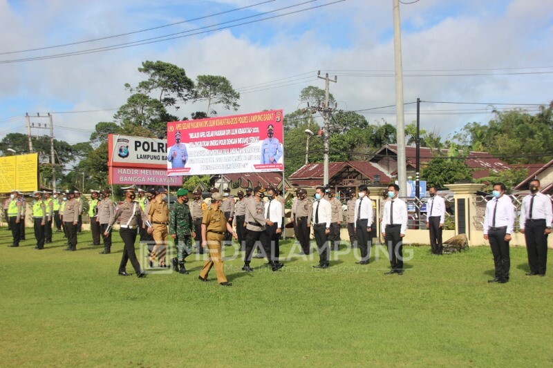 Polres Lambar Gelar Operasi Lilin Krakatau 2020 Mulai Hari Ini