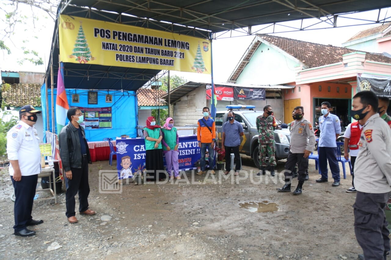 Jelang Natal-Tahun Baru, Agus Istiqlal Tinjau Pos Pengamanan
