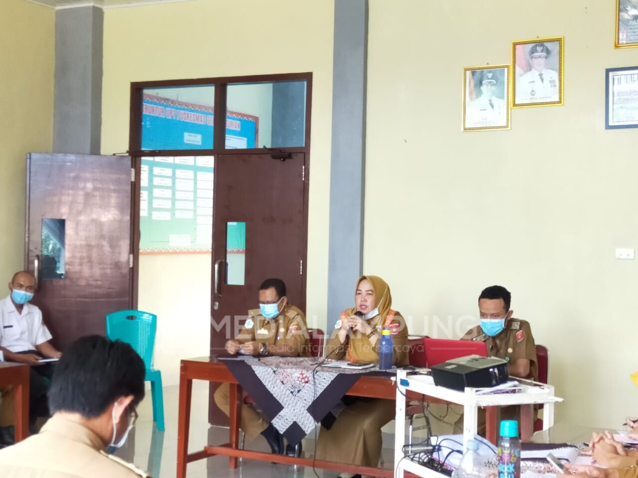 Target Program Semakin Baik UPT Puskesmas Gedungsurian Menggelar Lokmin