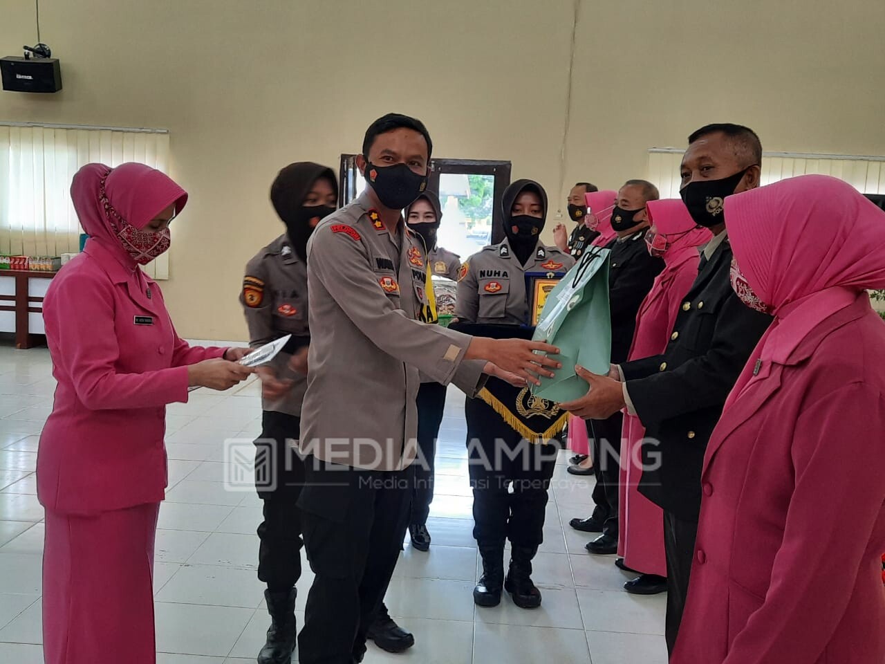 7 Personil Polres Lamtim Purnabakti