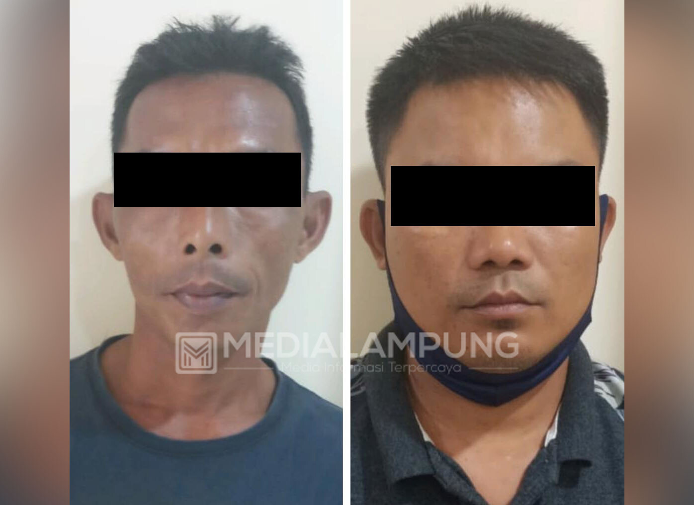 Polres Lamsel Tahan Dua Pelaku Pengeroyokan Polhut