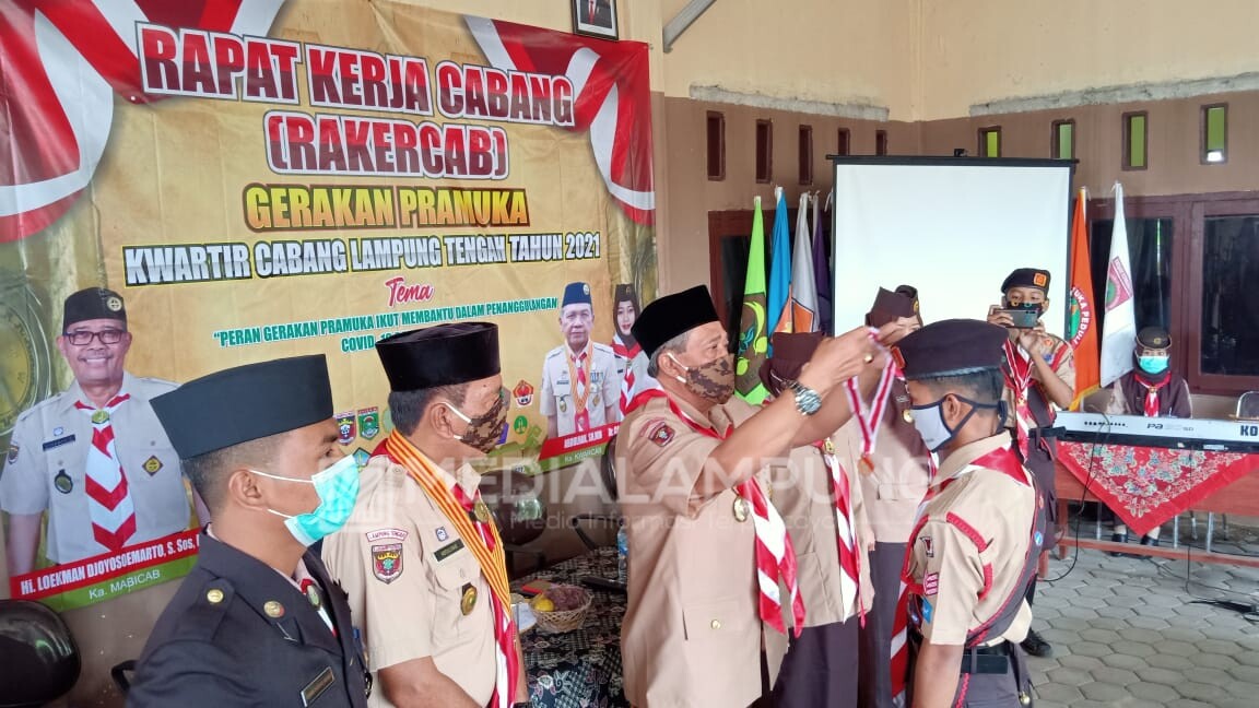 Kwarcab Pramuka Lamteng Kukuhkan 25 Pramuka Garuda