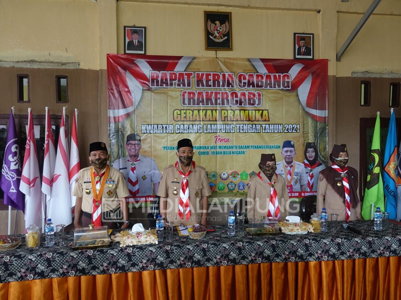 Lamteng Raih Juara Umum Kwarcab Tergiat 2020