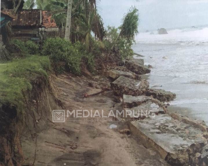 Warga Harapkan Penanganan Abrasi di Way Narta